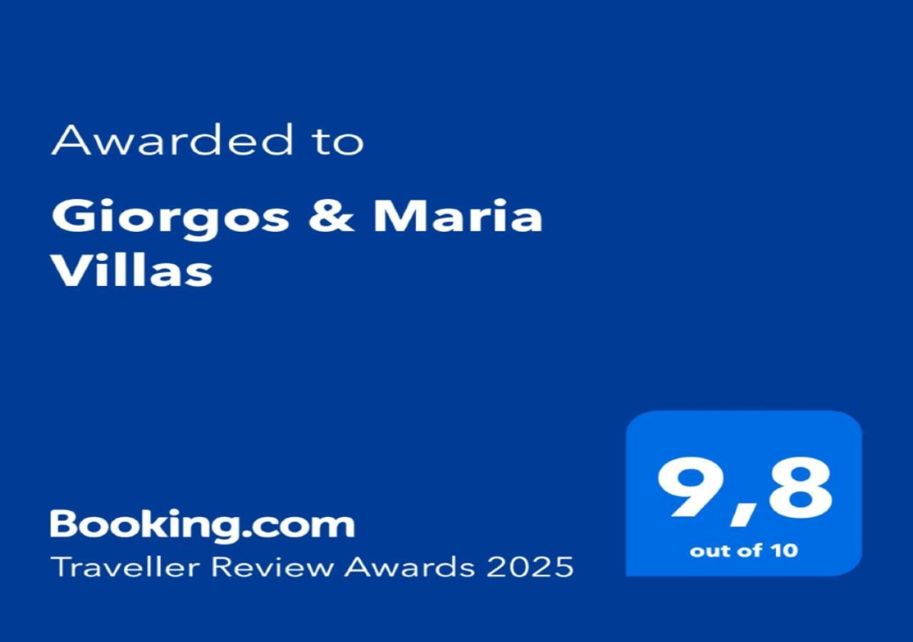 Giorgos & Maria Villas Ágios Matthaíos Exteriér fotografie